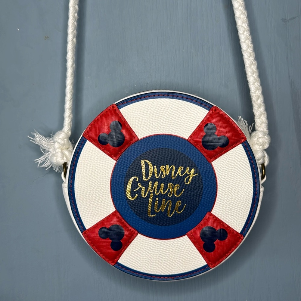 Disney Cruise Line Mickey Icon Anchor Shoulder Bag